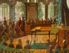 Fragment of the painting \"Fedor Plevako in the court debate of the jury\"