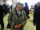 Tamara Ustinova. Opening of the anniversary Regional art exhibition \"Fall — 2015\" devoted to the 75 anniversary of the Ryazan organization of the Union of artists of Russia. October 23, 2015. Showroom UAR, Ryazan.