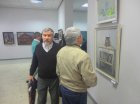 The honored artist of Russia – Vladimir Reshedko. Opening of the anniversary Regional art exhibition \"Fall — 2015\" devoted to the 75 anniversary of the Ryazan organization of the Union of artists of Russia. 