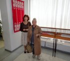 Слева-направо, художницы: Екатерина Кузнецова и Татьяна Глушина.