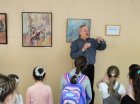 Opening of an exhibition of the Ryazan artists. School No. 72.