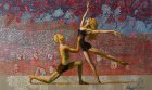 Эскиз к картине «Высокие мгновения» на тему современный балет
