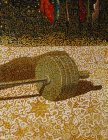 Фрагмент картины \"Чемпион\", посвящённой тяжелоатлету Юрию Власову. Холст, масло, 1996-2021 гг.
