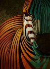 «Зебра 1» из диптиха «Зебры». 2011-2012. 220x160 х/м