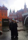 Alexey Akindinov and Ruslana Andriyanova. Moscow, October 19, 2015. the Kremlin.
