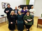 Collective photo - a meeting of members of the Ryazan branch of the Russian Union of Professional Writers. Ryazan Regional Universal Scientific Library named after Gorky. November 12, 2022