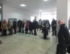 Opening of the Spring 2015 exhibition devoted to the 70 anniversary of the Victory over fascism. Showroom of the Union of artists of Russia, Ryazan. April 23. Russia.