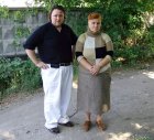 Алексей Акиндинов со своей мамой Акиндиновой Екатериной Васильевной. 2007.