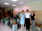 On June 18, 2012. Ryazan, school No. 72. At the left - to the right: the director – Shchepotina Elena Viktorovna, Alexey, the teacher – Medelyaeva Natalia Sergeevna.